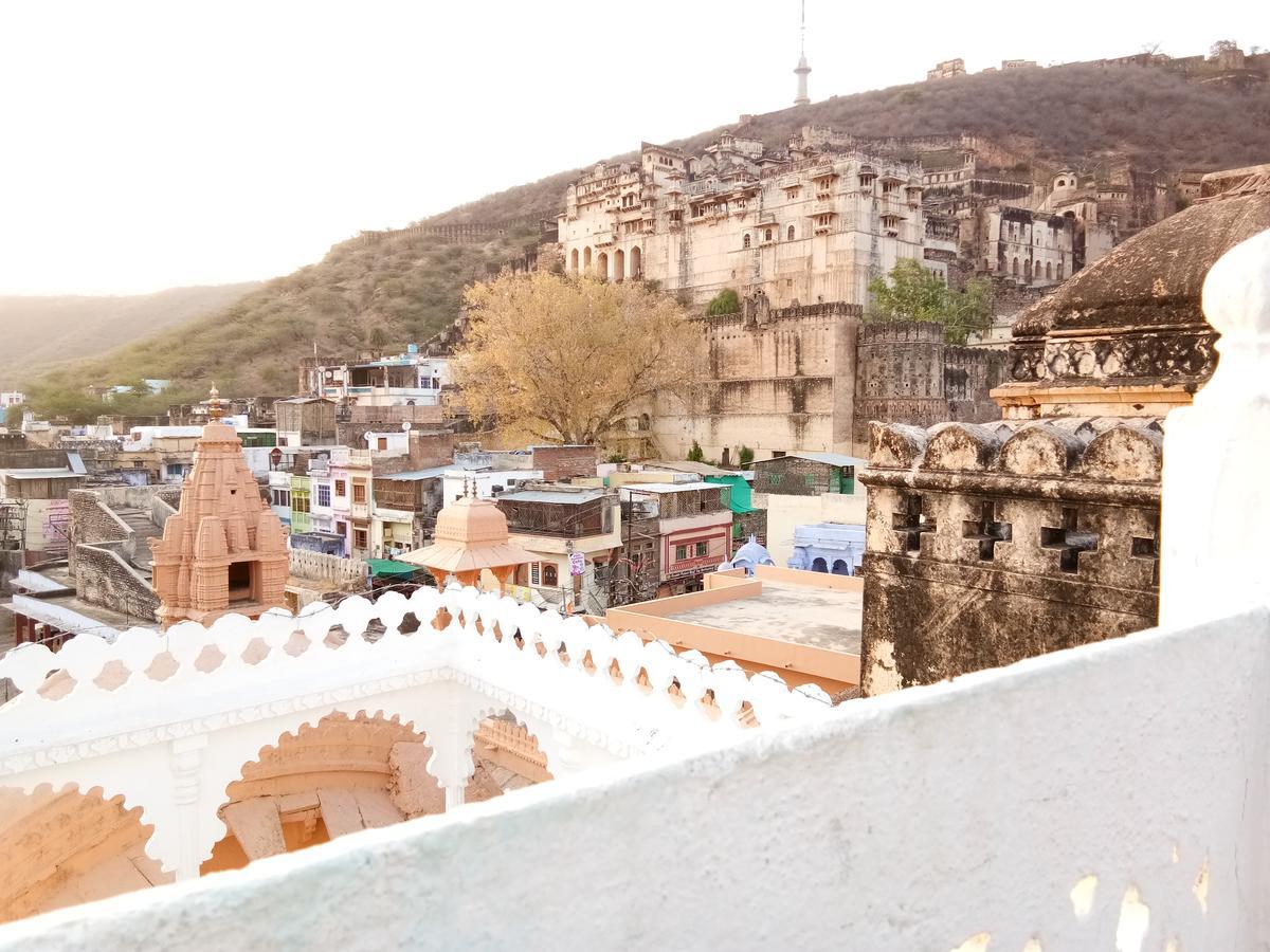 Haveli Taragarh Palace Būndi Eksteriør bilde